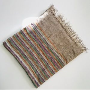 Cashmere Stripe Wrap
